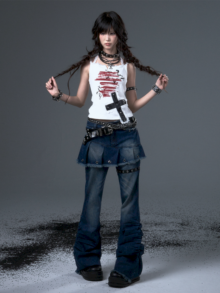 Slim thin top camisole undershirt【s0000012340】