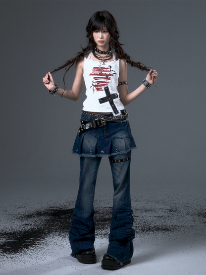 Slim thin top camisole undershirt【s0000012340】