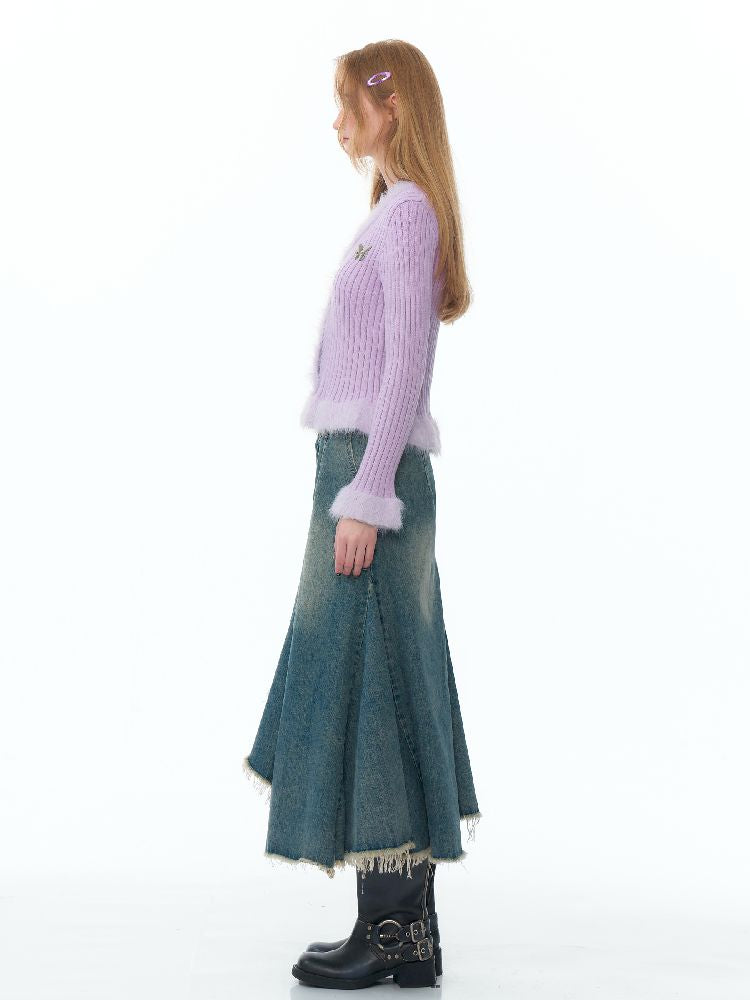 V-Neck 니트 스웨터 가디건 [S0000011493]