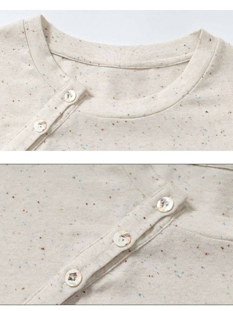 Slanted Shoulder Colored Knit Top【s0000016259】