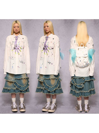 Butterfly Elf Wings Backpack【s0000019146】