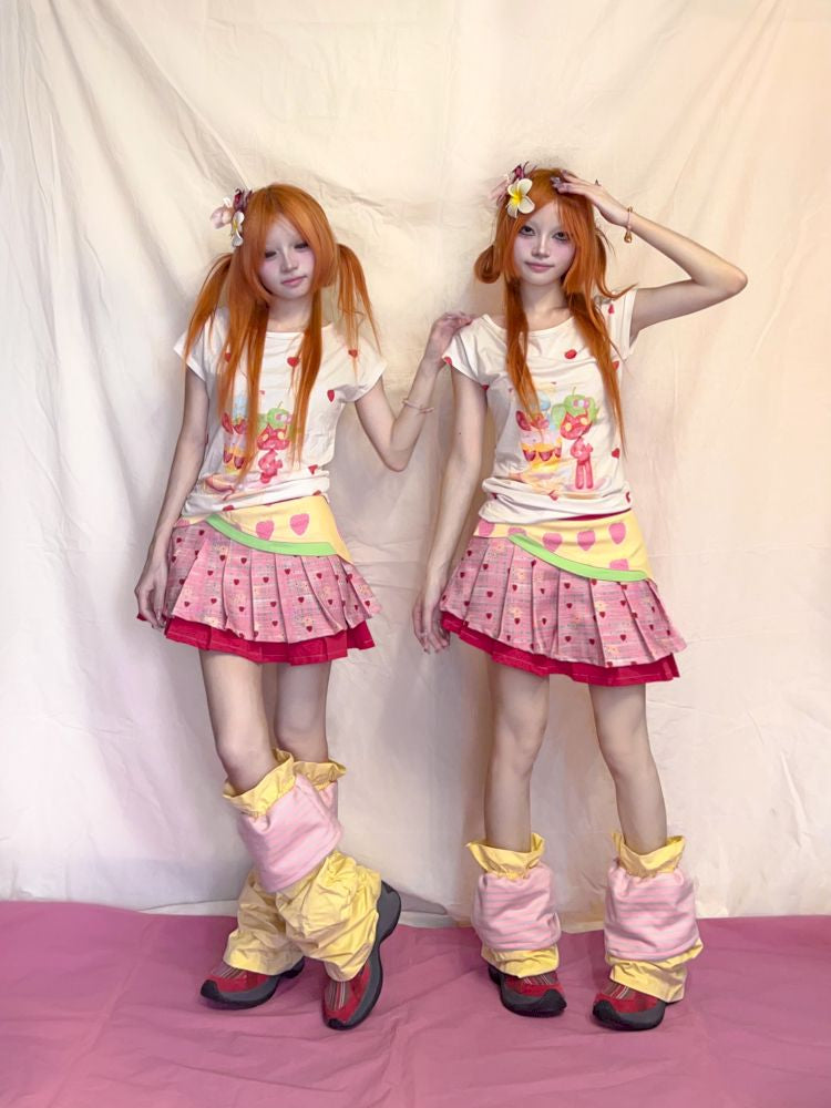 Graphic Short Sleeve Slim Fit T-Shirt【s0000012484】