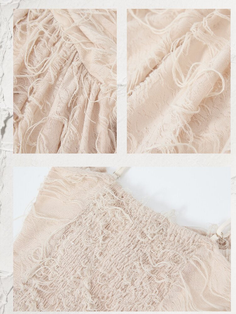 Fringe Irregular Streamer Skirt【s0000016272】