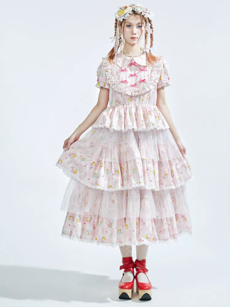 Cute Skirt Lolita Niche SweetHeart Girl Dress [S0000008762]