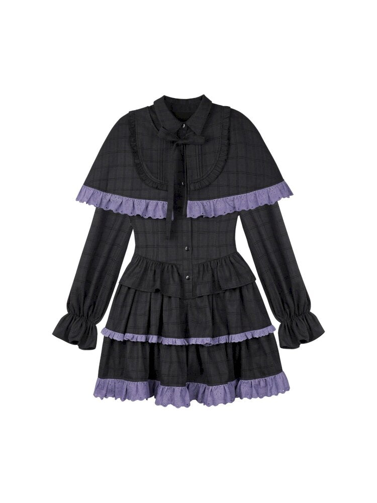 Astrology Magic Purple Cake Dress【s0000015446】