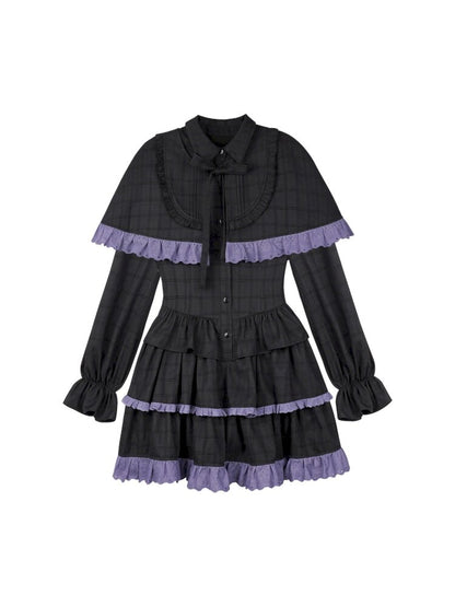 Astrology Magic Purple Cake Dress【s0000015446】
