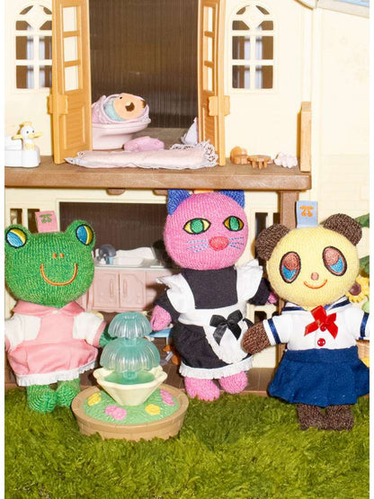 Knitted Animal Pendant Necklace【s0000015374】