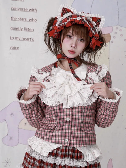 Old-fashioned Lolita cute girl niche top【s0000014103】