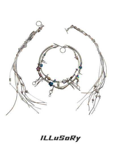 Futuristic Choker Clavicle Chain【s0000018882】