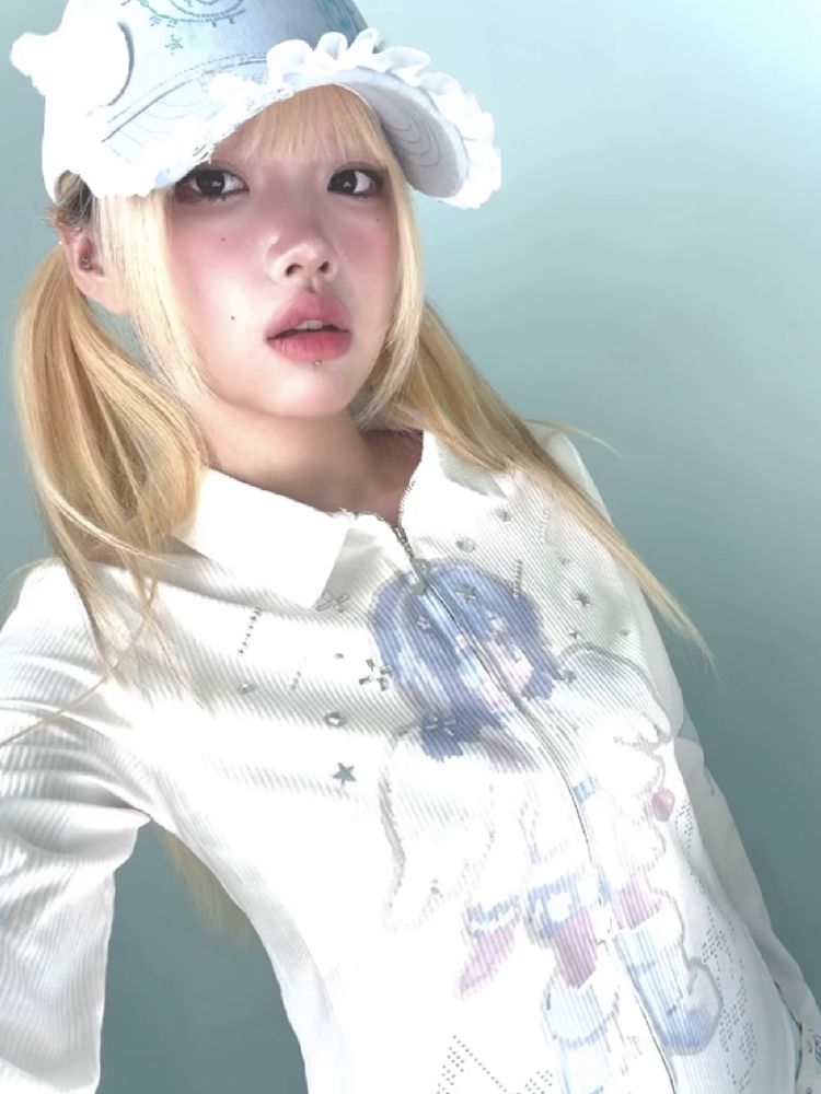 Vertical Stripe Long Sleeve Shirt【s0000012201】