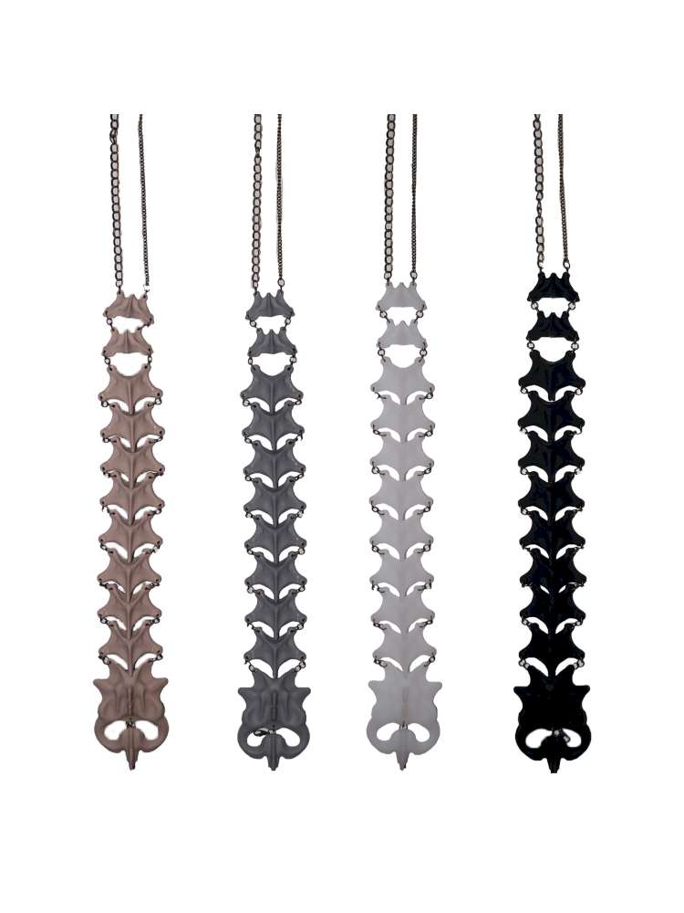 Symbiotic Bones Skeleton Necklace【s0000015153】