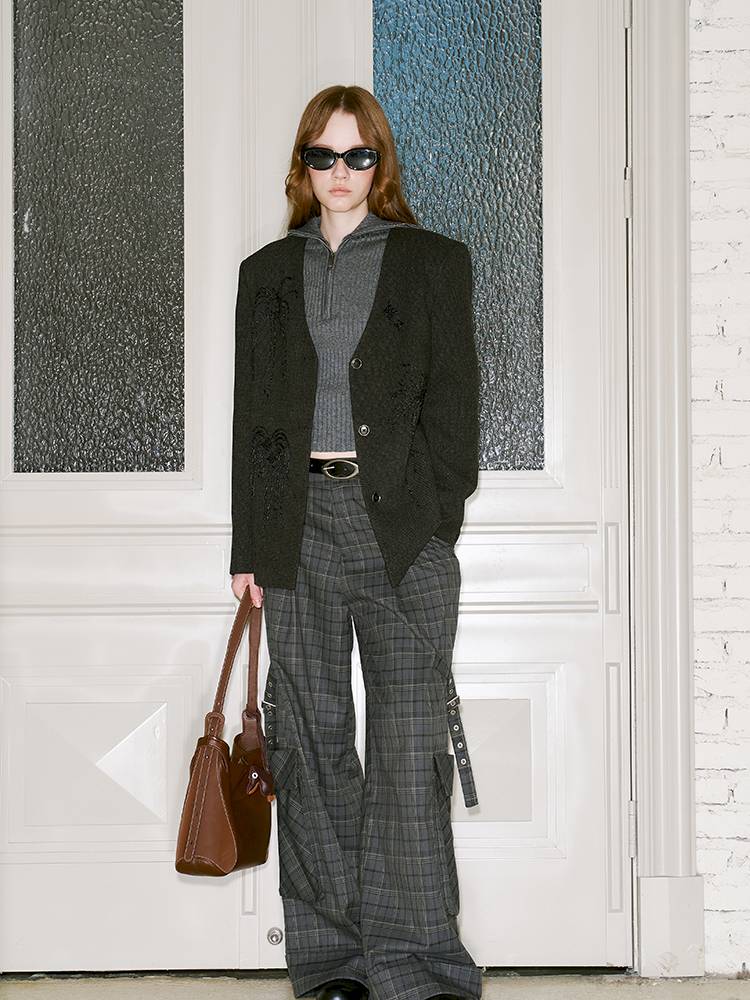 Zipper Stand Collar Base Layer Sweater【s0000014391】