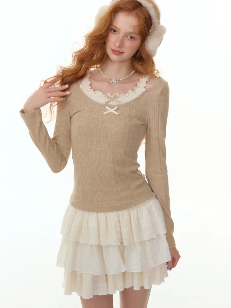 American-Style Knit Top【s0000014351】