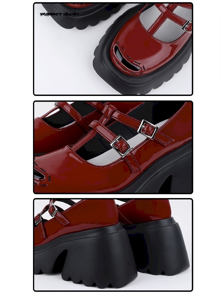 Mary Jane Thick Bottom Shoes【s0000011722】