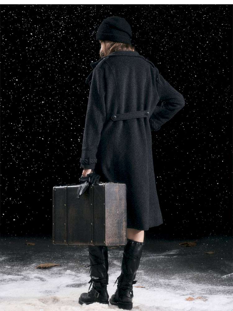 Court Knight Vest Tweed Coat【s0000014670】