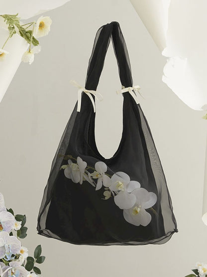 Butterfly Orchid Organza Bag【s0000013592】