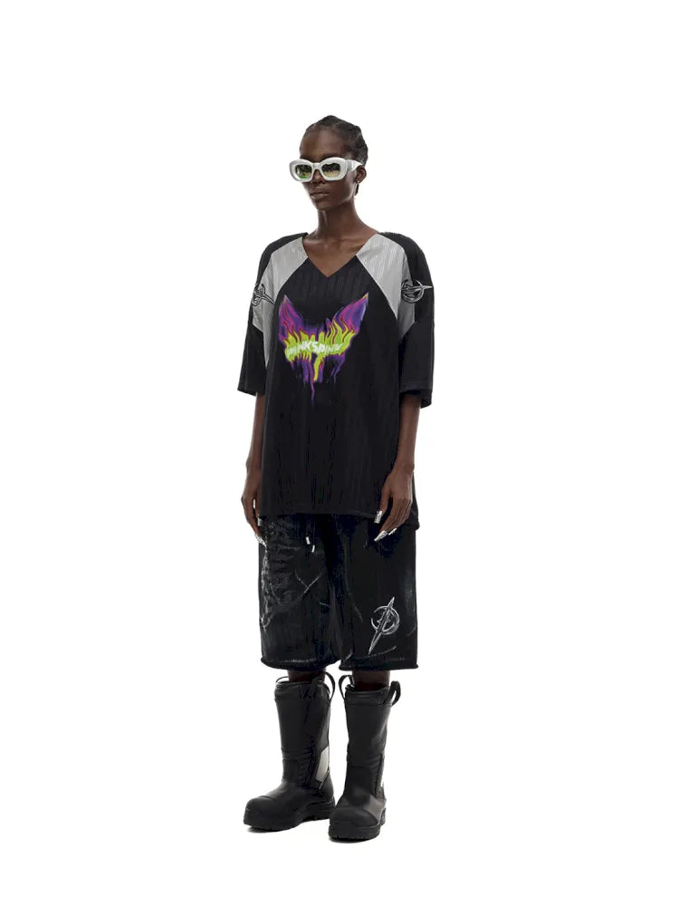 Electric Moon Flame Cat Jersey【s0000014008】