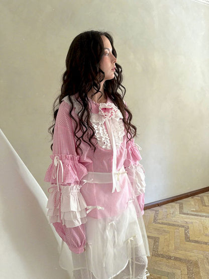 Doll Print Apron Diaper Cover【s0000012759】