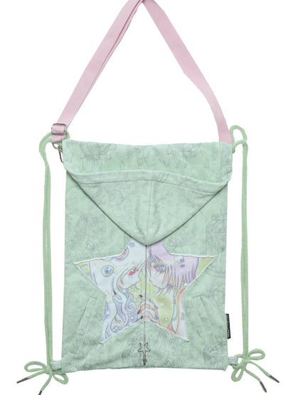 Double-Shoulder Drawstring Bag【s0000014441】