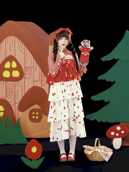 Multi-Layer Strapless Dress【s0000013933】