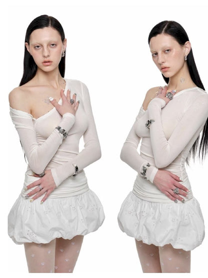 Flower Bud Ultra Short Skirt【s0000011604】