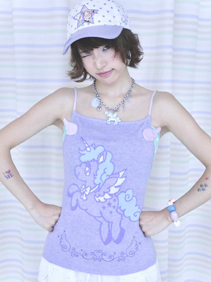 Silver Wire Slim Wings Camisole【s0000016665】