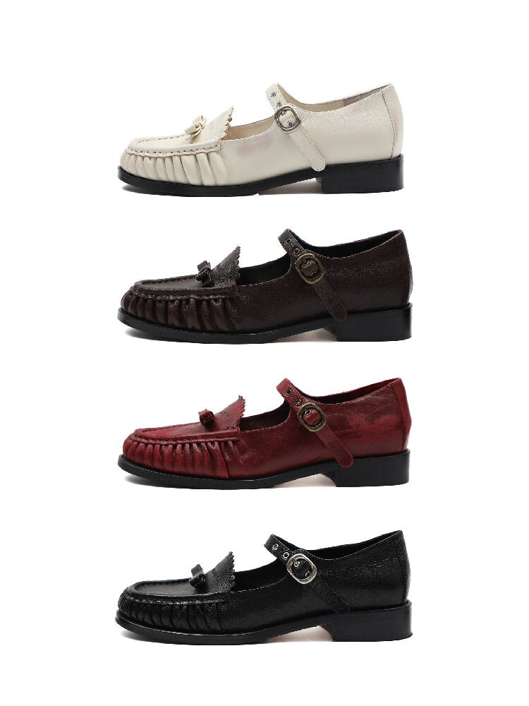 Vintage Mary Jane Loafers【s0000017904】