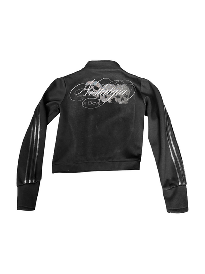 Dark Leather Skull Stand Collar Jacket【s0000018340】