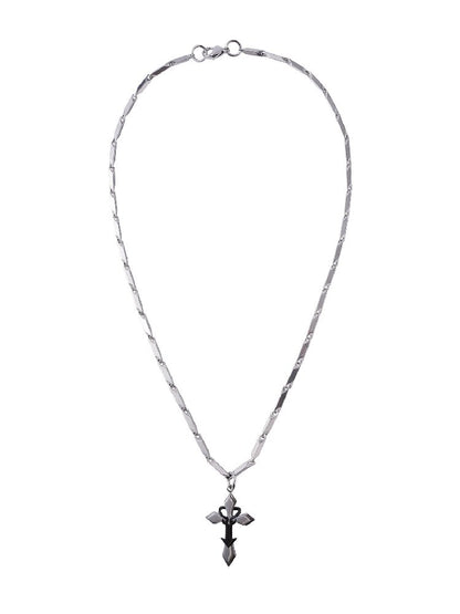 Versatile Cross Titanium Necklace【s0000018986】