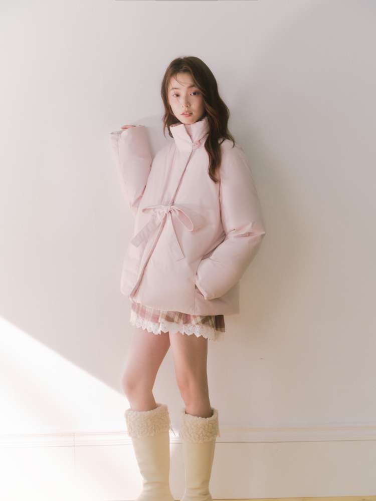 Cherry Blossom Bow Down Jacket【s0000014865】