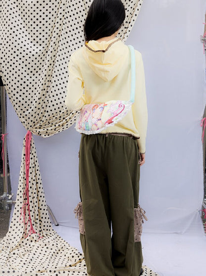 Patchwork Bud Green Cargo Pants【s0000015850】