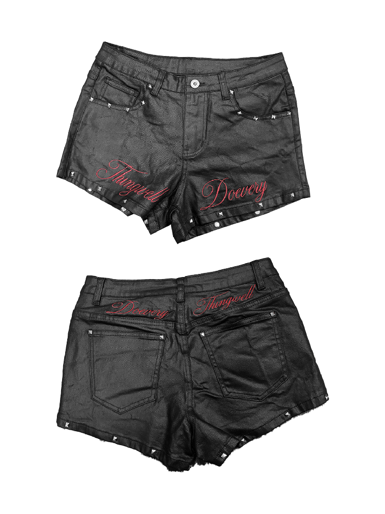 Brushed Wax 3D Embroidered Jeans【s0000018309】