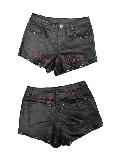 Brushed Wax 3D Embroidered Jeans【s0000018309】