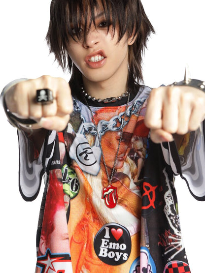 Punk Rock Band Subculture T-shirt【s0000015892】