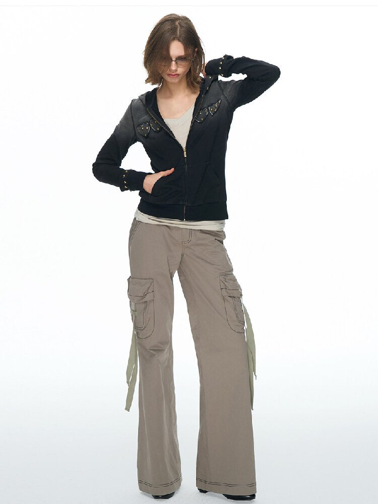Large Pocket Topstitch Cargo Pant【s0000015860】