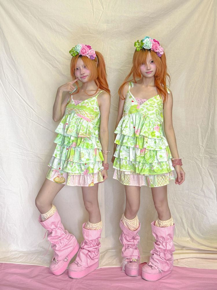 Multi-Layer Cake Lace Camisole【s0000013229】