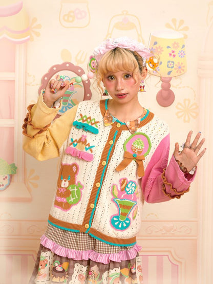 Honeydew Sweater Knit Cardigan【s0000013702】