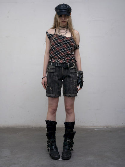 Low Rise Straight Leg Mid Pants【s0000012318】