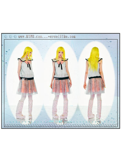 Velvet Polka Dot Knee High Socks【s0000017538】