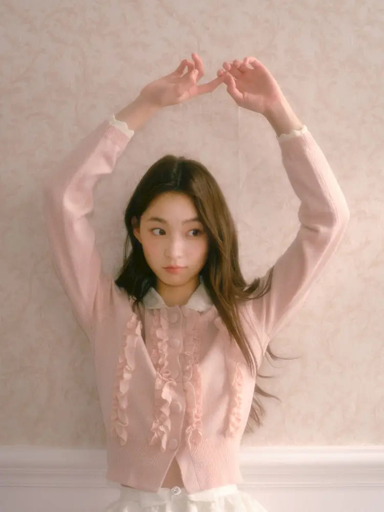 Short-Sleeve Sweater Jacket【s0000014336】