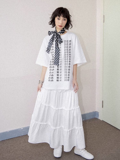 High waist thin a-line skirt【s0000012281】
