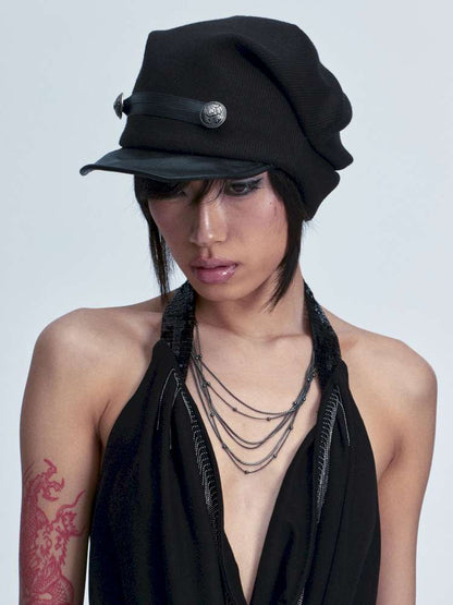 Knitted Patchwork Casual Stack Hat【s0000014662】