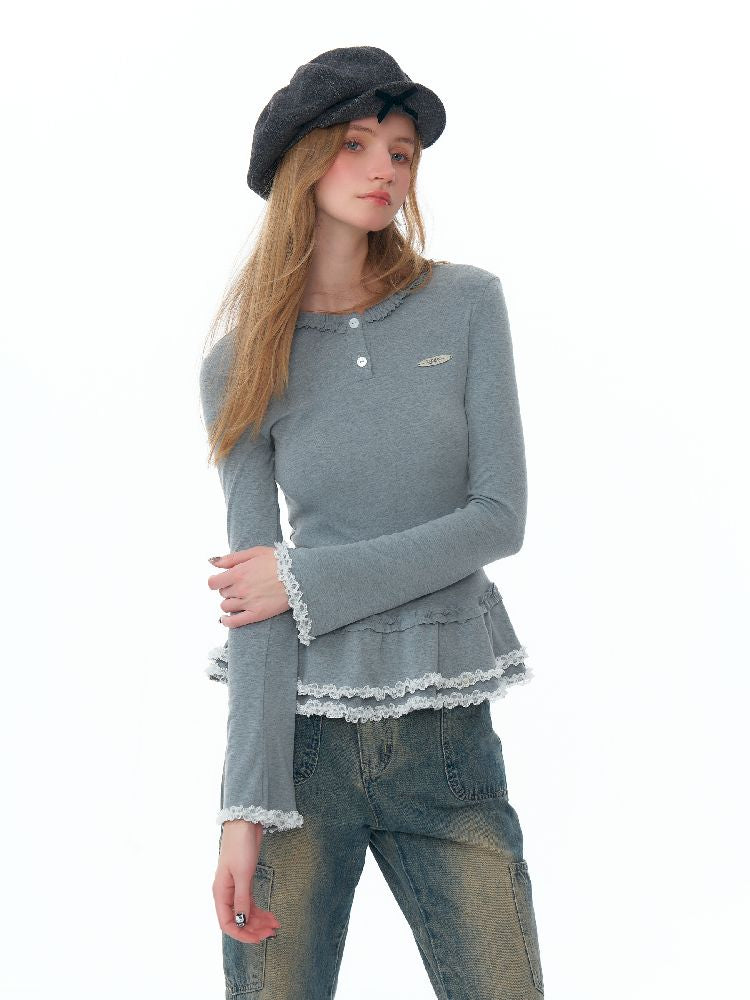 Slim Thin Knitted Bottom Shirt【s0000011490】