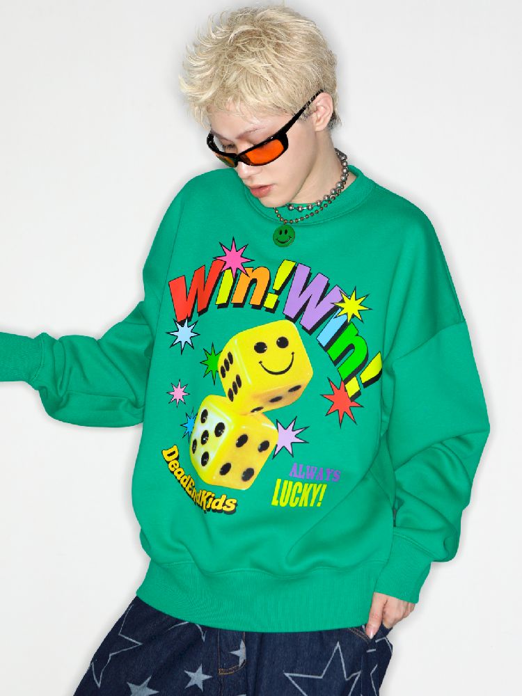 Smiley Dice American Tide Sweatshirt [S0000010264]