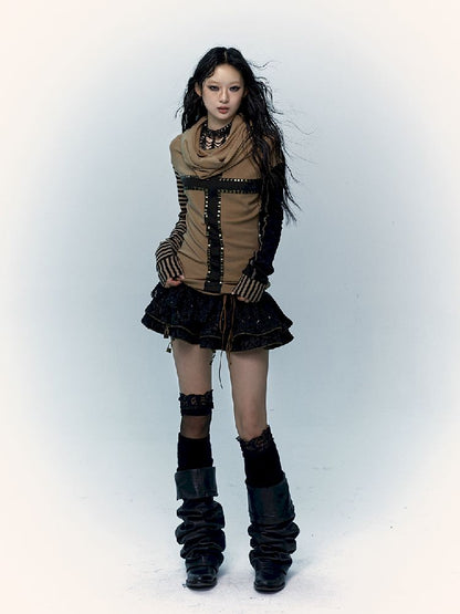 Striped Long Sleeve T-Shirt【s0000011216】