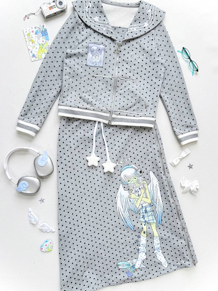 Zipper Half-Length Skirt【s0000014444】