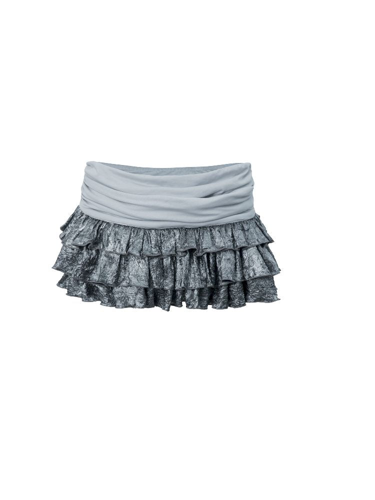 Multi-Layer Pleated Puffy Cake Skirt【s0000012215】