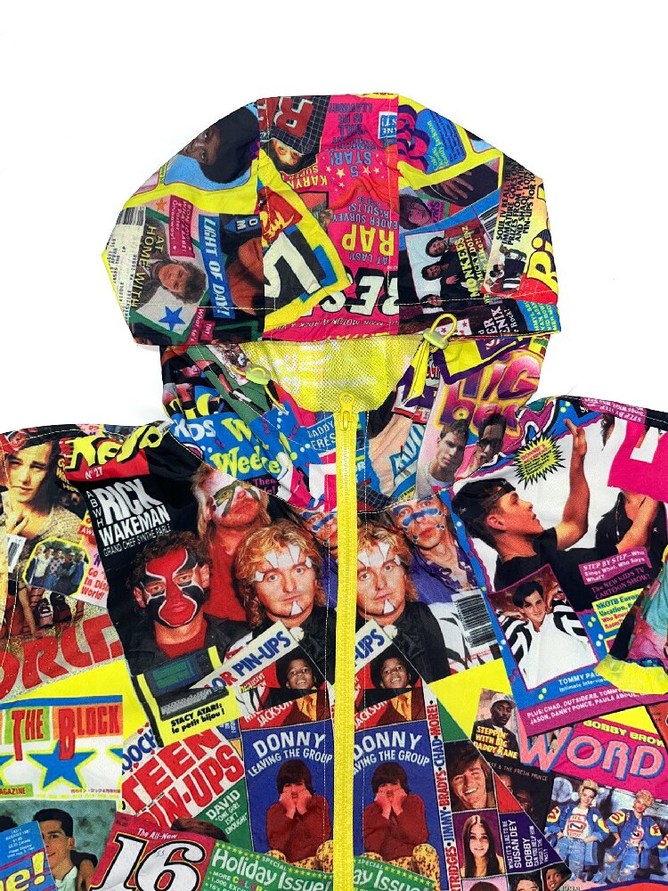 Teflon Three Proof Retro Printed Jacket【s0000017848】