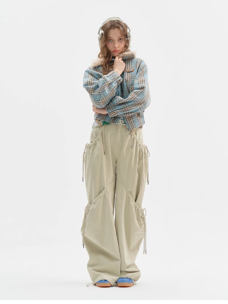 Straight Wide Leg Workwear Casual Pants【s0000011511】