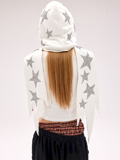 Pentagram Hot Drill Scarf Hat【s0000012183】